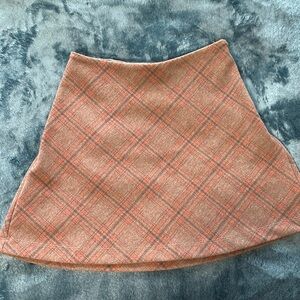 Princess Polly plaid skirt